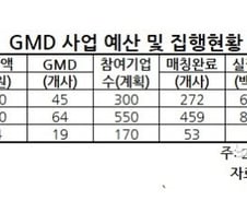 [단독]중기부, ''성과 부진' 지적받은 GMD 사업 3년만에 폐지