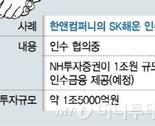 [단독]NH證, 한앤코 SK해운 인수에 1조 인수금융 댄다