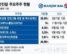 [단독]한진그룹, 삼성증권 통해 기관투자자에 백기사 요청했다