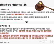 [MT리포트]신용카드 약관 변경, 사후보고제로 바뀐다