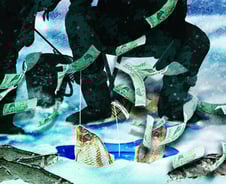 강원도 얼음낚시 축제의 100만 '도시어부들'…경제효과 '대박'