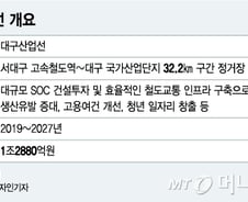 '지하'가 돌파구 대구산업선 "인구 늘어 예타 가능했는데…"