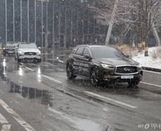 [시승기]인피니티 QX50, 세계 최초 가변엔진의 맛