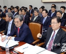 [팩트체크]나경원 원내대표가 정의용 안보실장을 붙잡았다?