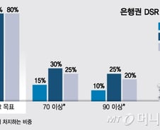 [단독]"2금융권 DSR 200% 넘어, 은행의 3배"…연착륙에 초점