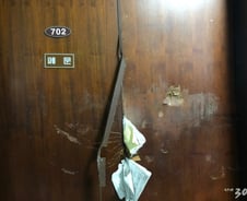 [300포토]'여의도 공성전'에 구멍난 국회 의안과 문