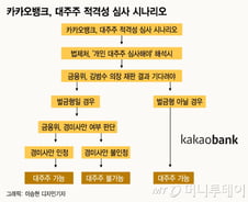 [단독]김범수, 카뱅 대주주 심사? 법제처에 달렸다