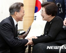 文, 헬싱키서 "DJ를 행동하는 양심으로 만든건 이희호 여사"