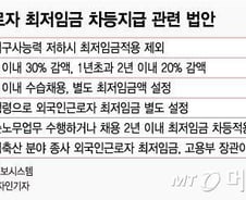 [MT리포트]국회 제출된 외국인 최저임금 차등법안 보니