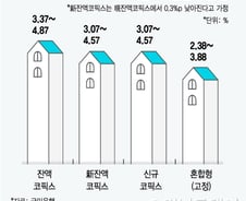 [단독]新코픽스로 갈아타도 대출한도 줄지 않는다