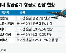 [단독] 저비용항공사, 선호시간대 도입해 항공료 '기습 인상'