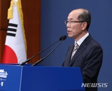 [일문일답]靑 "日 반응없어서 지소미아 종료…원칙대로 결정"