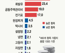 "밥값·택시비 다 올랐는데 저물가?" 'D'의 두 가지 미스터리