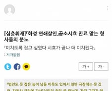 화성연쇄살인사건 담당 형사 "자네 같은 악마에게는…"