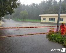 국토부 "태풍 '타파'로 제주공항 항공편 결항"