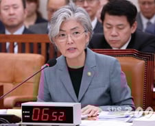 [국감현장]'경제관료' 방위비대표 왜 뽑았나?…강경화 "정무판단력 등 고려"