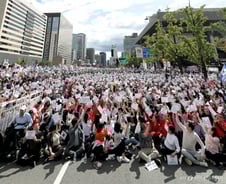 [사진]'조국 파면 촉구 광화문 규탄대회'