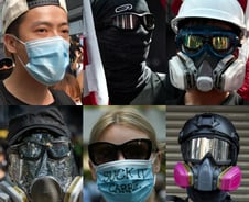 [MT리포트]홍콩시위대, 그들은 왜 복면을 쓰나