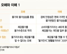 물가는 계속 오른 느낌인데…디플레이션이요?