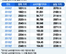 5년 전 모델보다 가격 싼 쏘나타…디플레 징조일까