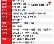 날개접는 금호아시아나…한때 재계7위→중견기업