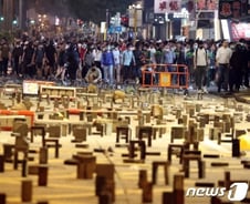 [르포]홍콩 이공대, 진압작전 이후 동력 상실…일부는 탈출 