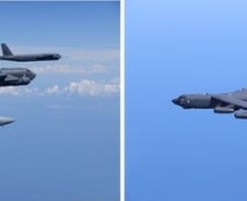 지소미아 종료직전…美폭격기-日전투기, 동해 비행 왜?