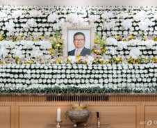 손경식·정몽규·정지선…故구자경 추모 발길 이어져