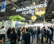 CES 사로잡은 카카오프렌즈 홈킷…해외 방문객 '관심'