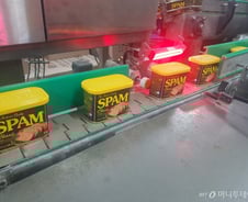 [르포]'스팸 맛' 왜 다른가 했더니…한국에서만 하는 작업