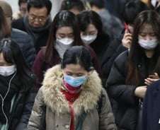 마스크·안전문자·안내방송…'우한폐렴'이 바꾼 출근길