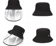 "방역이 곧 패션"…가림막 달린 '코로나 모자' 등장 