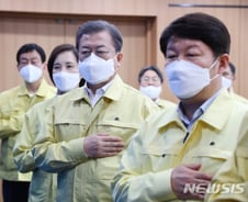 대구의료원 찾은 文, '코로나19와 사투' 의료진 격려