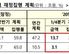 코로나發 건설경기 침체, SOC 조기집행으로 살린다