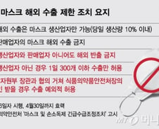 [단독]中공장 둔 반·디업계 "마스크 수출 허용해달라"…정부는 거부