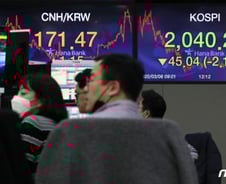 '롤러코스터' 탄 코스피, 2040선 턱걸이…급등락 언제까지?