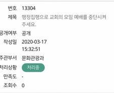 "교회 예배 금지시켜 달라" 시민들 청원·민원 쏟아진다