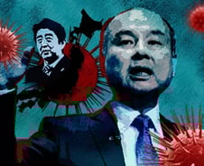 "코로나 대응 왜 경제 장관이?" 아베 조목조목 비판한 손정의