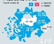 [그래픽]4·15 총선 당선 확실·유력 지역구-전남