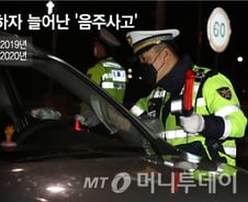 [르포]비접촉 음주측정 첫날...5시간 전 마신 소주3잔도 잡아냈다