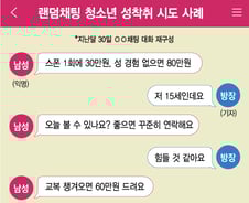 "교복 챙겨오면 60만원" 1초만에 메시지 19개 왔다 