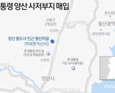 [사진] [그래픽] 문 대통령 양산 사저부지 매입