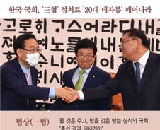 대한민국 국회, '三협' 정치로 '20대 데자뷔' 깨어나라