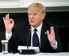 '폭파' 북한 도발에도…트럼프 첫 반응은 '경제 자랑'