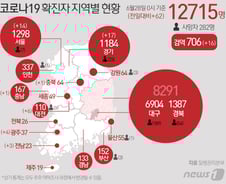 [사진] [그래픽] 코로나19 확진자 지역별 현황(28일)