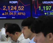 한달간 코스피 2100선 횡보…"상당기간 박스권 머물것"