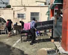 [르포]"난생 이런 피해는 처음"…200㎜ 물난리 겪은 부산 침수 현장