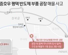 [사진] [그래픽] 집중호우 평택 반도체 부품 공장 매몰 사고