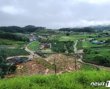 [르포]"언제 돌아갈까"…임시대피 제천 산곡저수지 인근 주민 한숨 