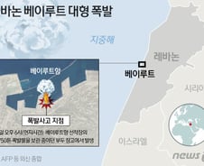 [사진] [그래픽] 레바논 베이루트 대형 폭발